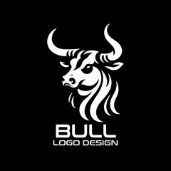 Bull Vector Logo Design