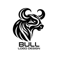 Bull Vector Logo Design