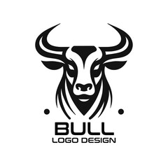Bull Vector Logo Design