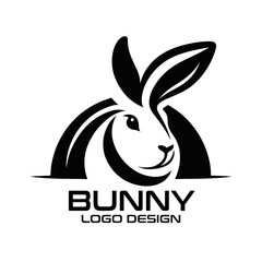 Bunny Vector Logo Design