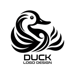 Duck Vector Logo Design