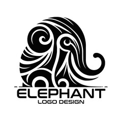 Elephant Vector Logo Design
