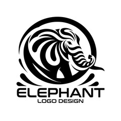 Elephant Vector Logo Design