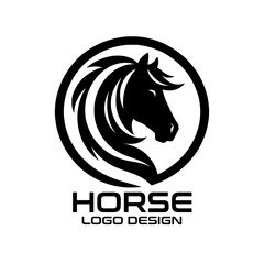 Horse Vector Logo Design