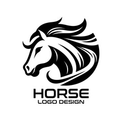 Horse Vector Logo Design