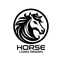 Horse Vector Logo Design