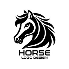 Horse Vector Logo Design