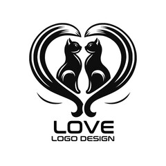Love Vector Logo Design