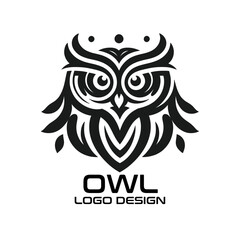Owl Vector Logo Design
