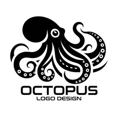 Octopus Vector Logo Design