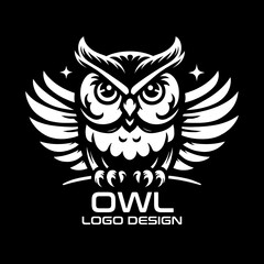 Owl Vector Logo Design