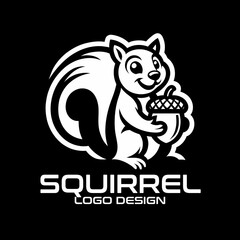 Squirrel Vector Logo Design