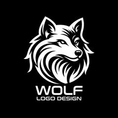 Wolf Vector Logo Design