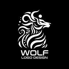 Wolf Vector Logo Design