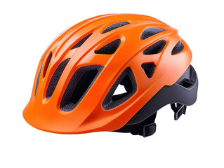 cycling helmet on transparent background