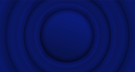 Blue Circle background with halftone texture, abstract geometric background suitable for motion graphics, presentations, banner covers, posters and cards.