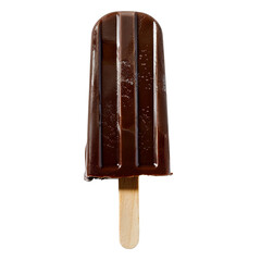 Chocolate dipped covered popsicle covered ice cream clip art