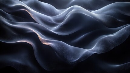 Obraz premium Sleek Dark Grey to Black Gradient Background for Modern Office Designs