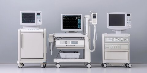 Fototapeta premium Medical-grade equipment displayed with attention to detail, representing high standards