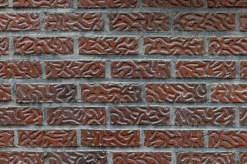 glossy brick texture