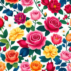 seamless floral pattern
