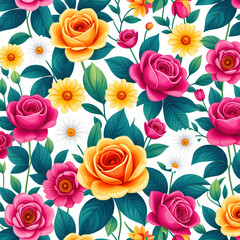 seamless floral pattern
