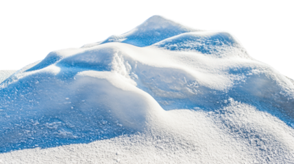 Close-Up of a White Snowy Surface with Soft Shadows, Texture of Fresh Snow in Sunlight, Perfect for Winter, Cold Weather, and Nature Concepts