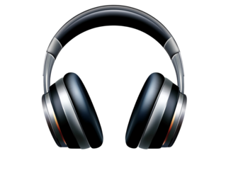 a close-up of a pair of headphones