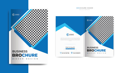 Brochure cover design template for business