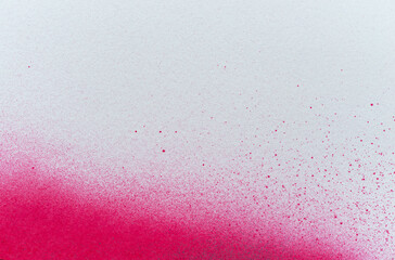 スプレー塗料で塗られた赤色の背景