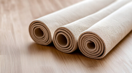 Yoga mat roll