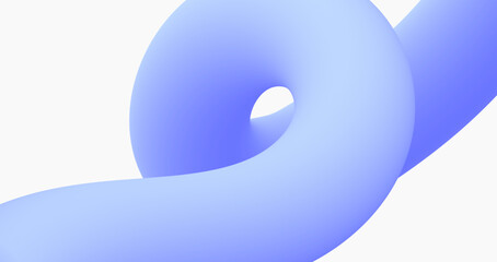 illustration of liquid forming a large circle with purple gradation color