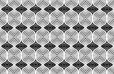 seamless geometric pattern wallpaer tile paper art wall background.	