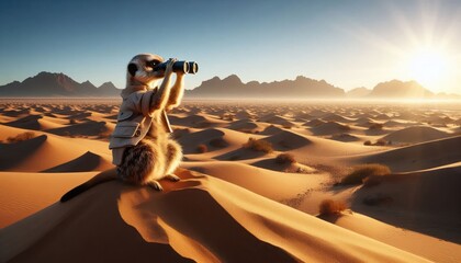 Adventures traveller Meerkat 