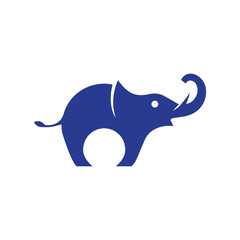 Elephant logo vector template, Elephant zoo safari logo design template, elephant logo design , elephant abstract logo modern style