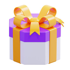  gift box3d icon illustratioon