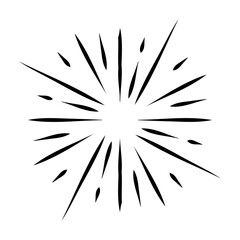 Obraz premium firework burst