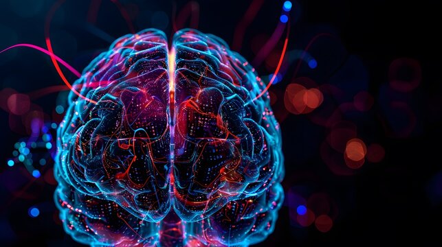 Illuminating Intelligence: Holographic Representation of the Human Brain