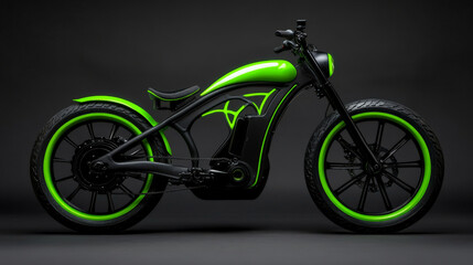 Electric Chopper Motorcycle: Sleek, Green, and Powerful 