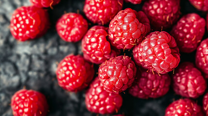 Raspberry, Fresh raspberries, Raspberry fruit background, Immune system boost, Immune-boosting foods