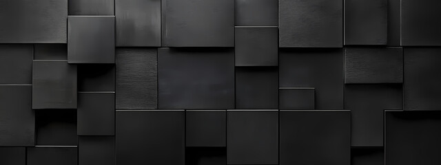 Textured Black Grid