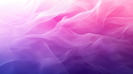Abstract flowing waves in soft pink and purple hues create a calming visual effect.