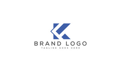 letter KF logo design vector template design for brand.