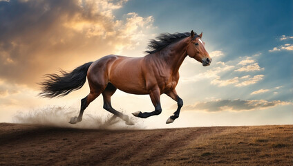 Obraz premium Horse Running