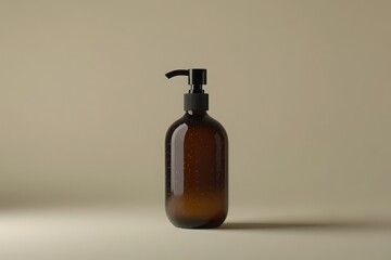 A hand soap with pumping lotion from bottle 