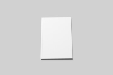 Blank a4 magazine White