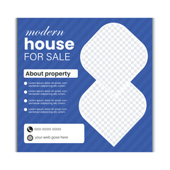 real estate social media post design, real estate marketing social media post template,