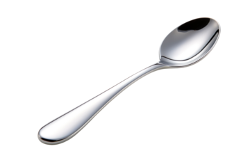 Teaspoon isolated on transparent background