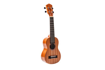 Naklejka premium ukulele isolated on transparent background