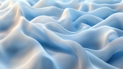 Obraz premium Smooth Corporate White-to-Blue Gradient Background with Clean Copy Space for Branding